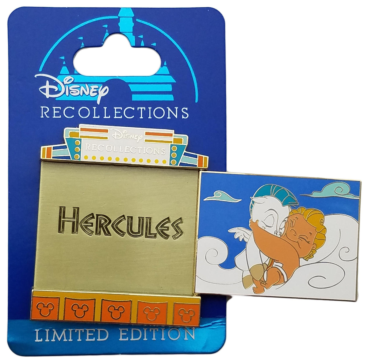 Disney Pin - Recollections - Hercules and Pegasus - alternate view 2