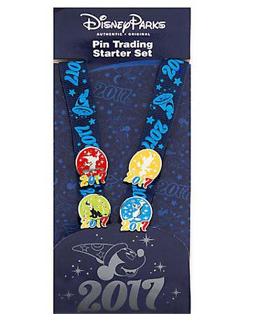 Disney Pin - Starter Set - 2017 Sorcerer Mickey and Friends - front view