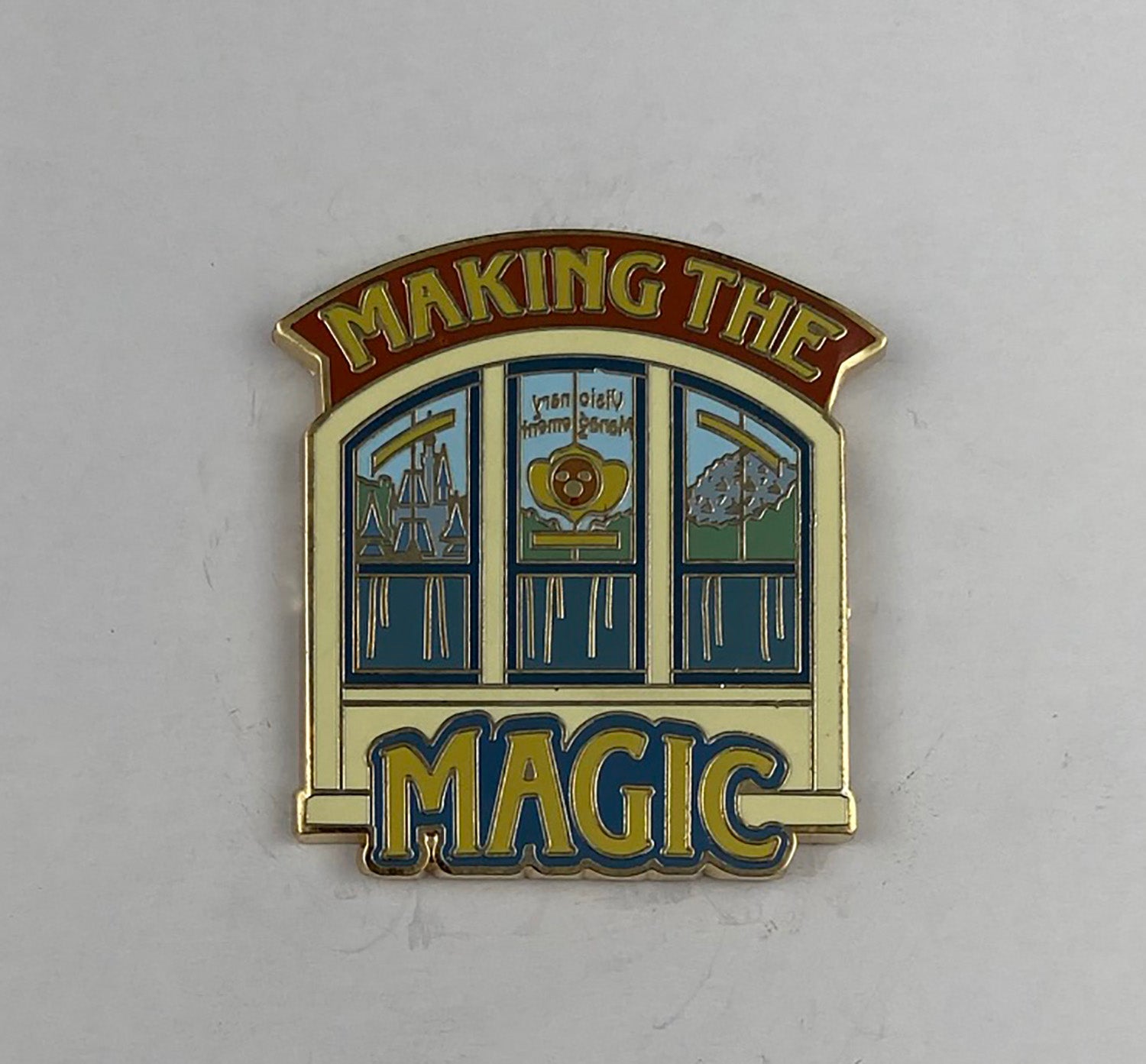 Disney Pin - Making The Magic Window Pin - Manager Exclusive, view 1