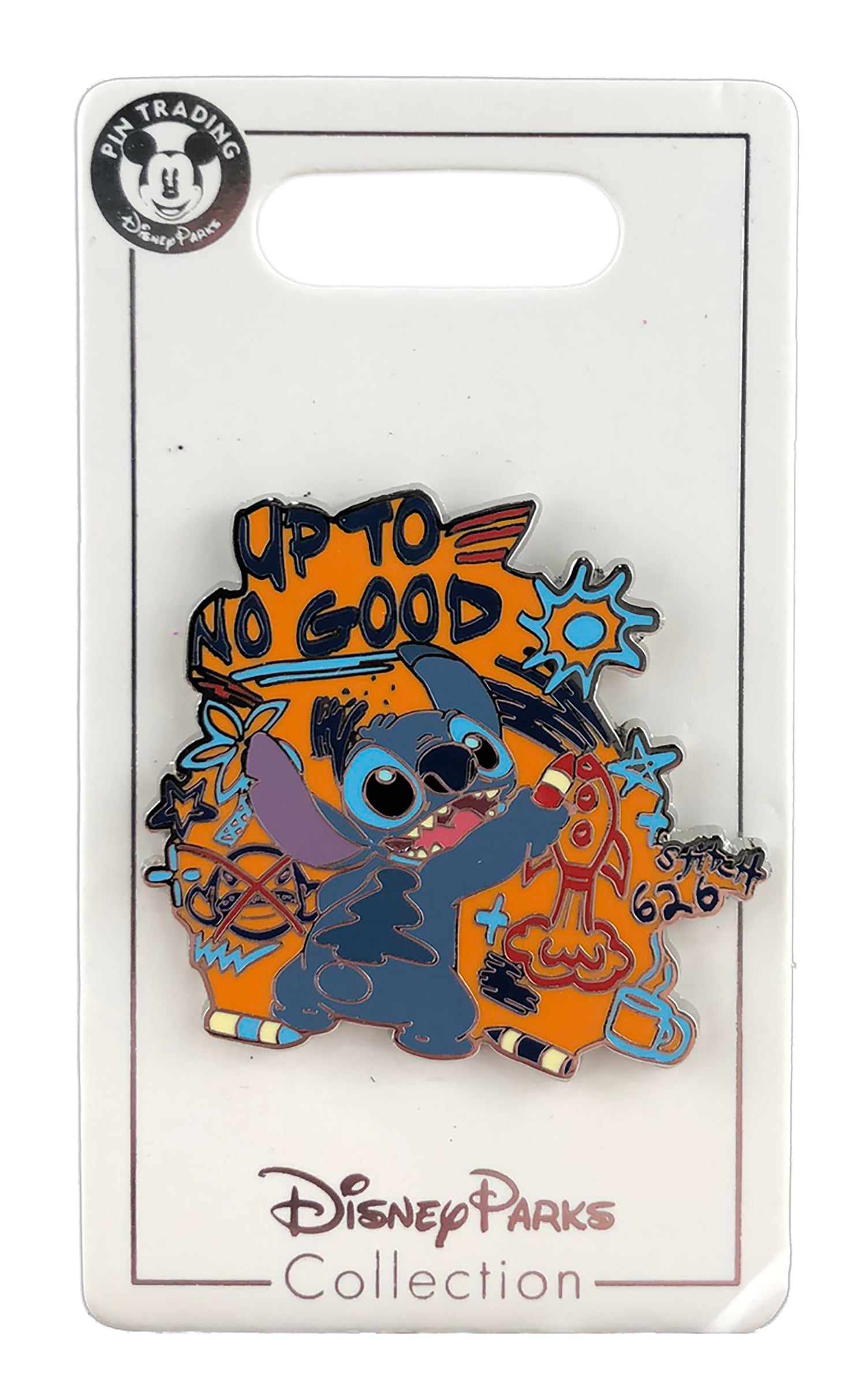 Disney Pin - Lilo and Stitch - Stitch - Up to No Good