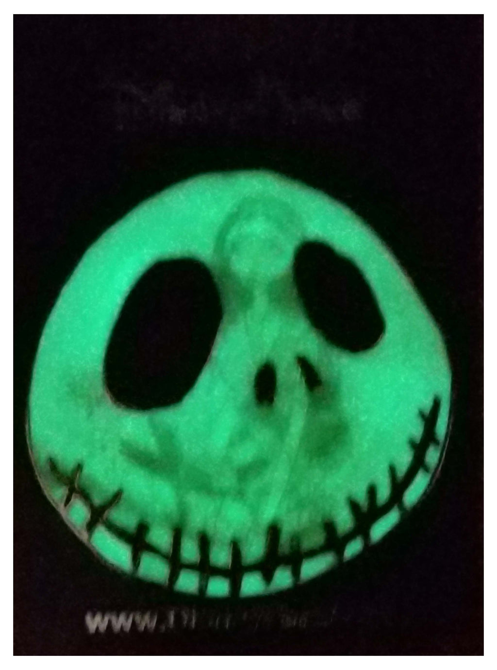 Disney Pin - The Nightmare Before Christmas - Jack Skellington - Jack face with Sally - alternate view 2
