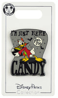 Disney Pin - Halloween 2018 - Donald - I'm Just Here for the Candy