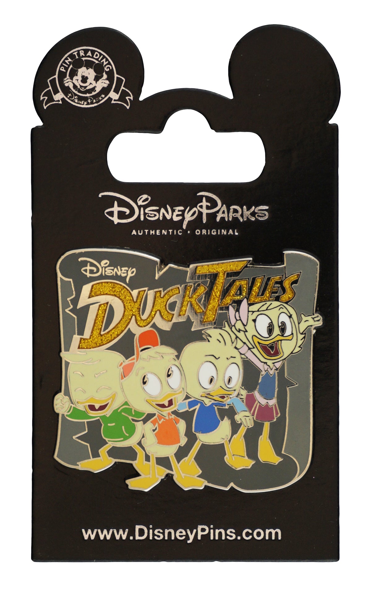 Disney Pin - DuckTales - Huey, Dewey, Louie and Webby - front view