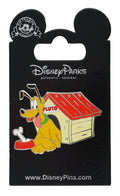 Disney Pin - Pluto in His Dog House - front view