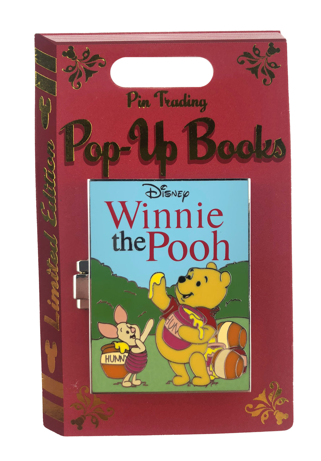 Disney Pin - Pop-Up Books - Winnie the Pooh - front view
