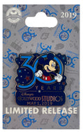 Disney Pin - Hollywood Studios - 30th Anniversary - Mickey - May 1, 2019 - front view