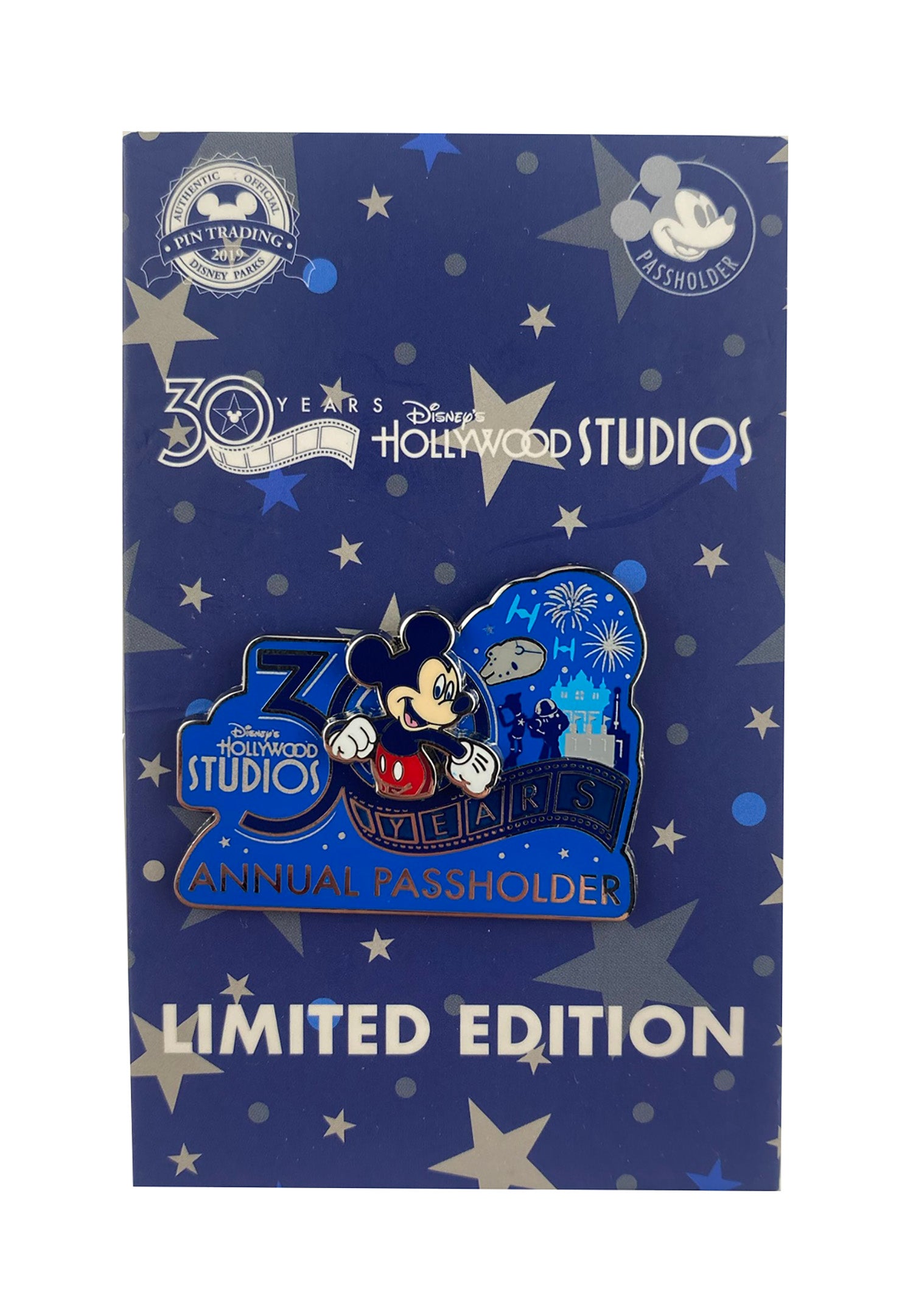 Disney Pin - Hollywood Studio's 30th Anniversary - Annual Passholder