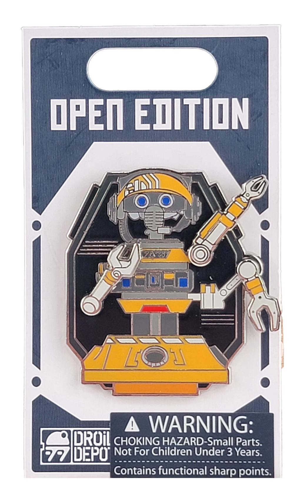 Disney Pin - Star Wars - Galaxy's Edge - Droid Depot - RX -24, view 2