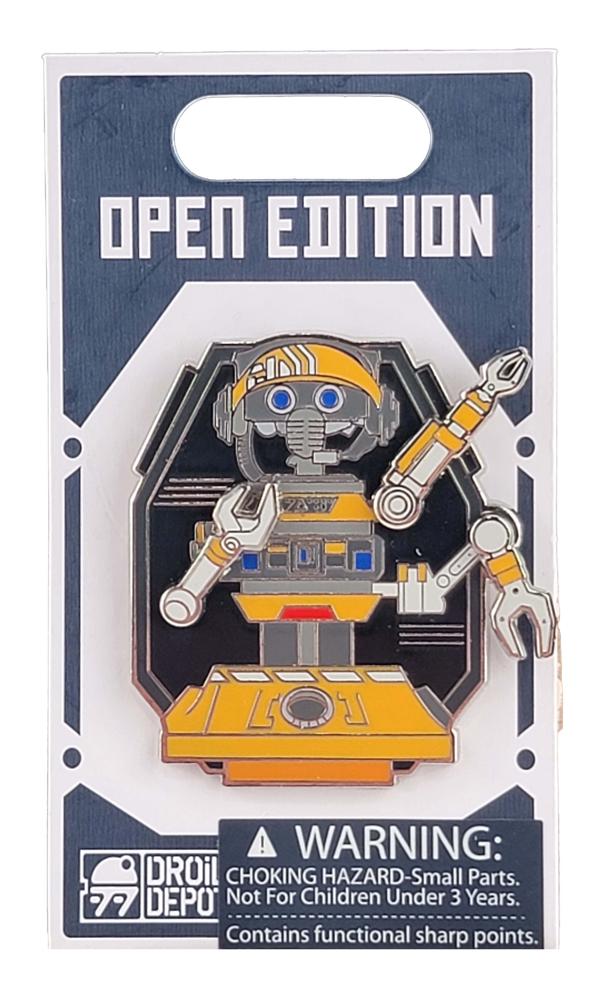 Disney Pin - Star Wars - Galaxy's Edge - Droid Depot - RX -24, view 2