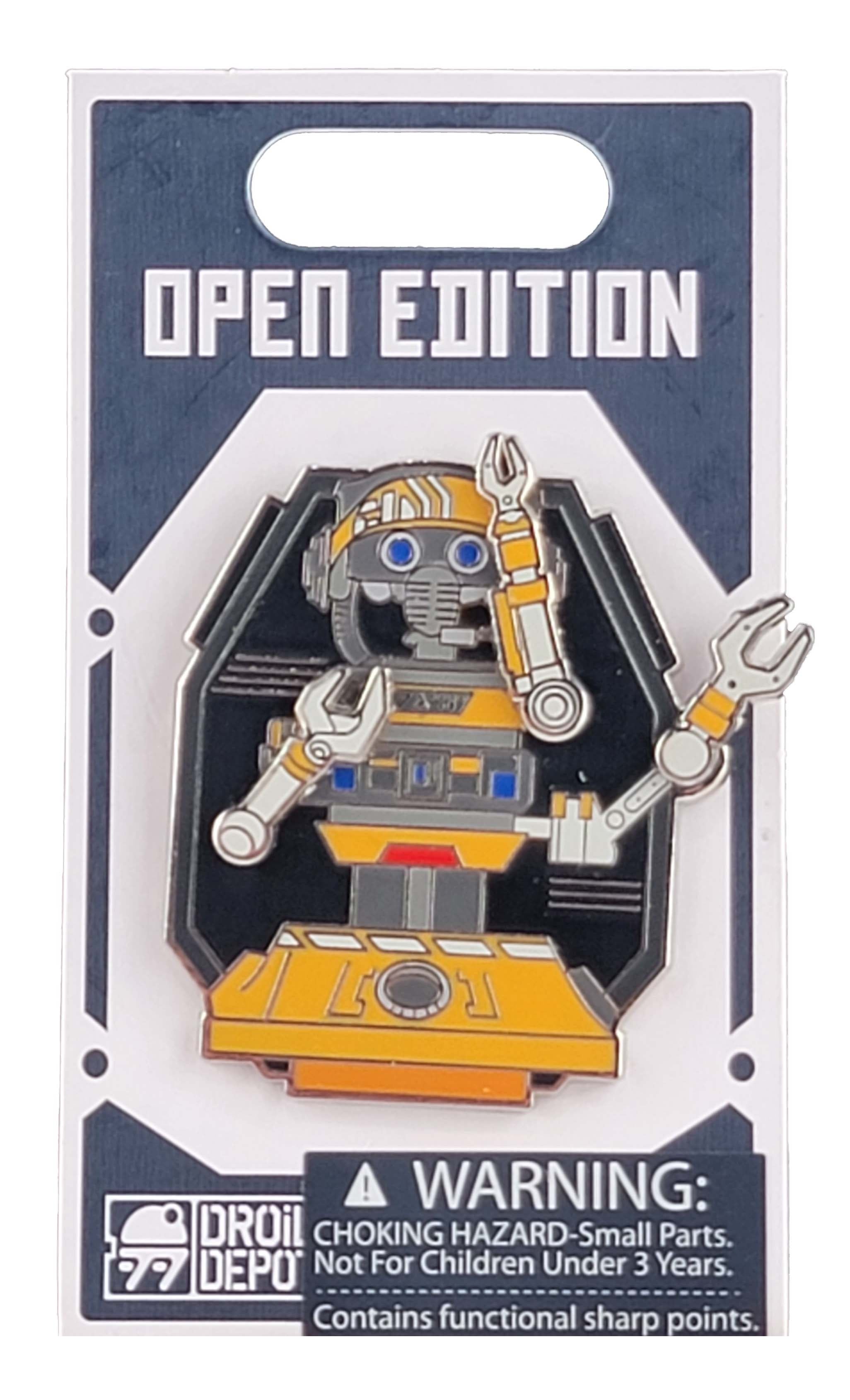 Disney Pin - Star Wars - Galaxy's Edge - Droid Depot - RX -24, view 3