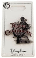 Disney Pin - Pirates of the Caribbean - Pirate Skeleton at the Helm - front view