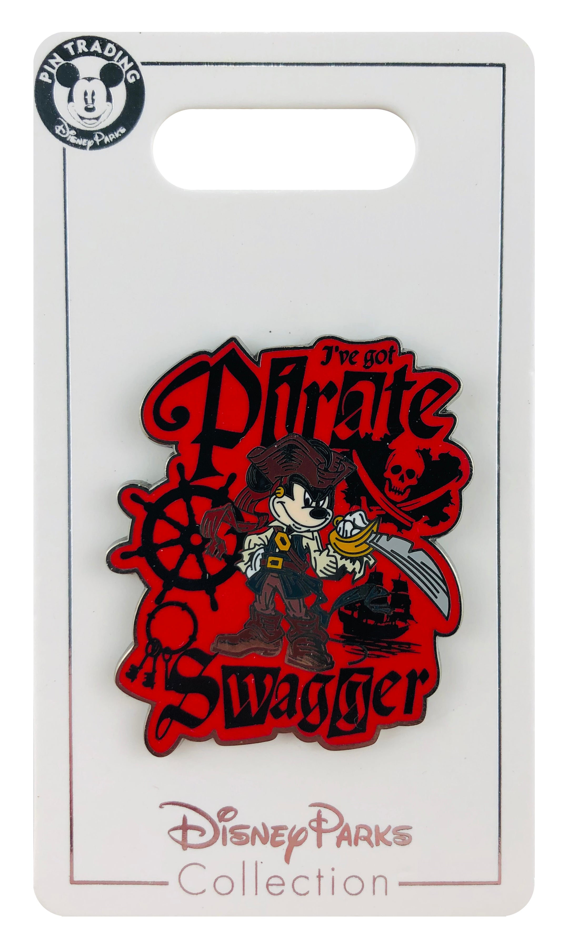 Disney Pin - Mickey Mouse - I've Got Pirate Swagger