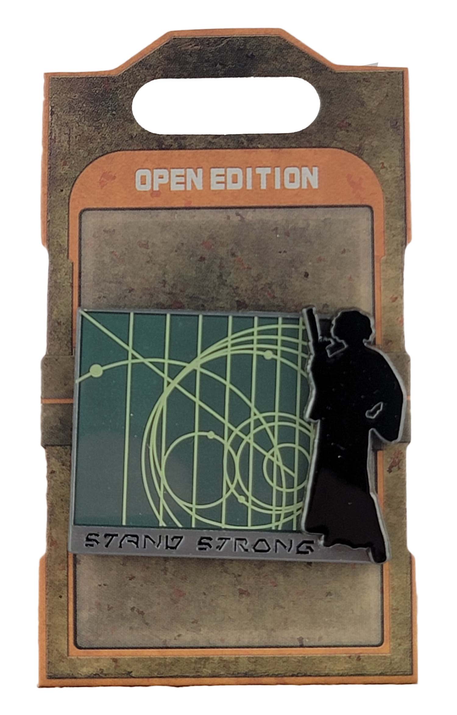 Disney Pin - Star Wars - Galaxy's Edge - Black Spire Outpost - Princess Leia - Stand