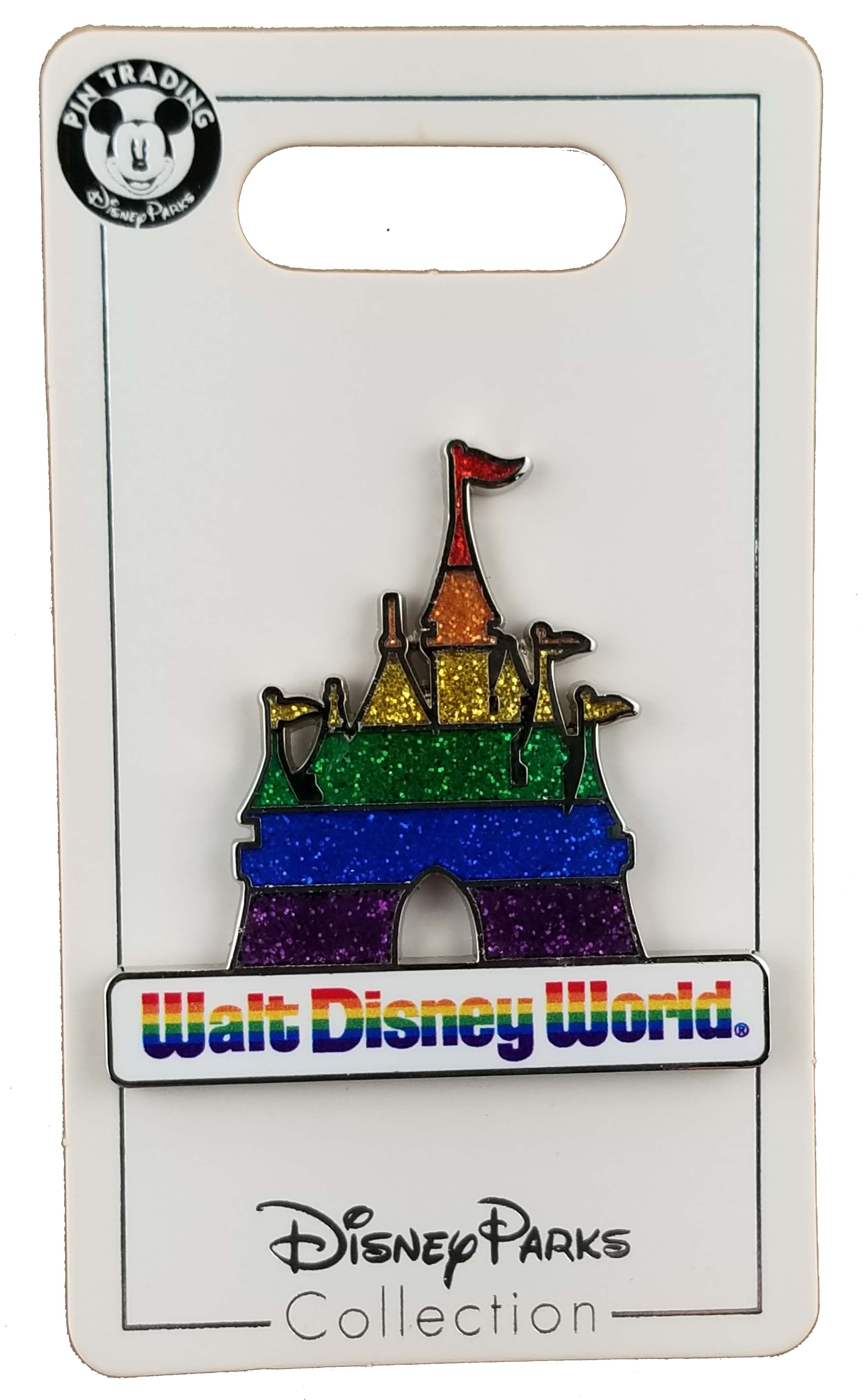 Disney Pin - Rainbow Pride Collection - Cinderella Castle