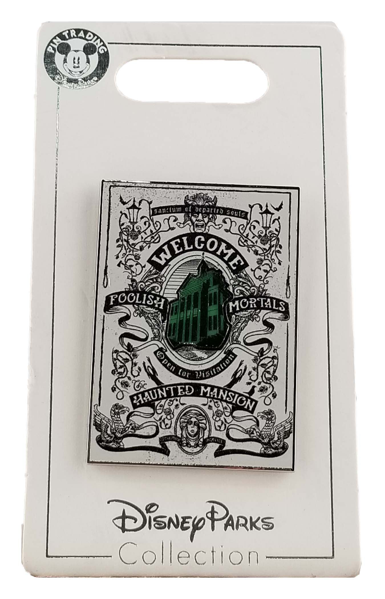 Disney Pin - Disneyland Resort - DLR - Haunted Mansion - Tarot Card Poster, view 1