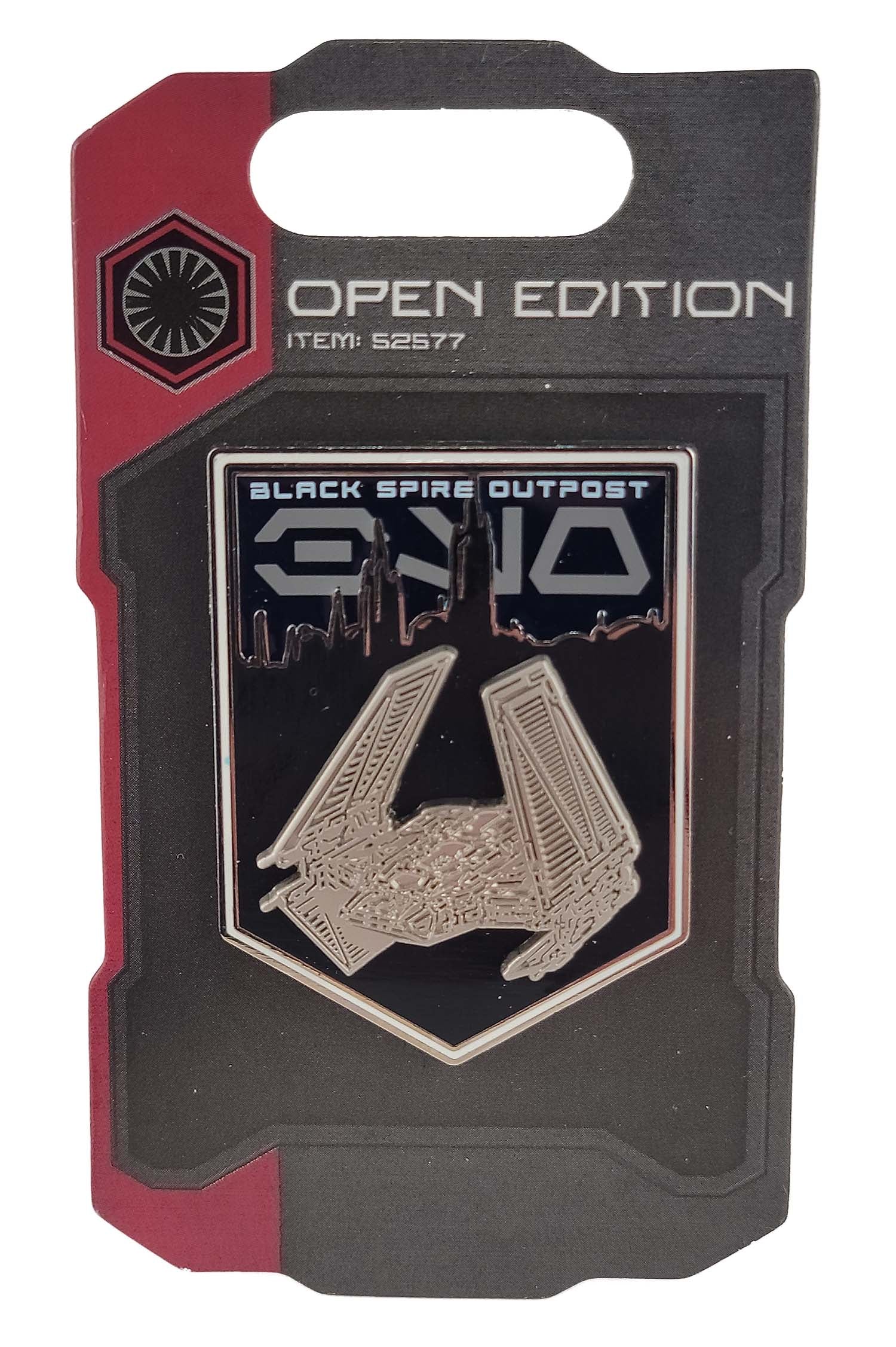 Disney Pin - Star Wars Galaxy's Edge - Black Spire Outpost - Imperial Shuttle