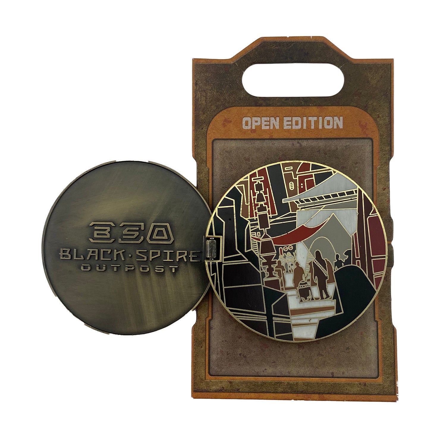 Disney Pin - Star Wars Galaxy's Edge - Black Spire Outpost - Oga’s Cantina, view 2