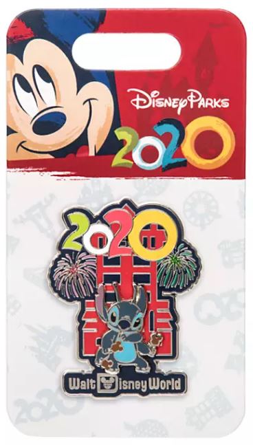 Disney Pin - Walt Disney World - Dated 2020 - Mickey and Friends - Hollywood Tower Hotel