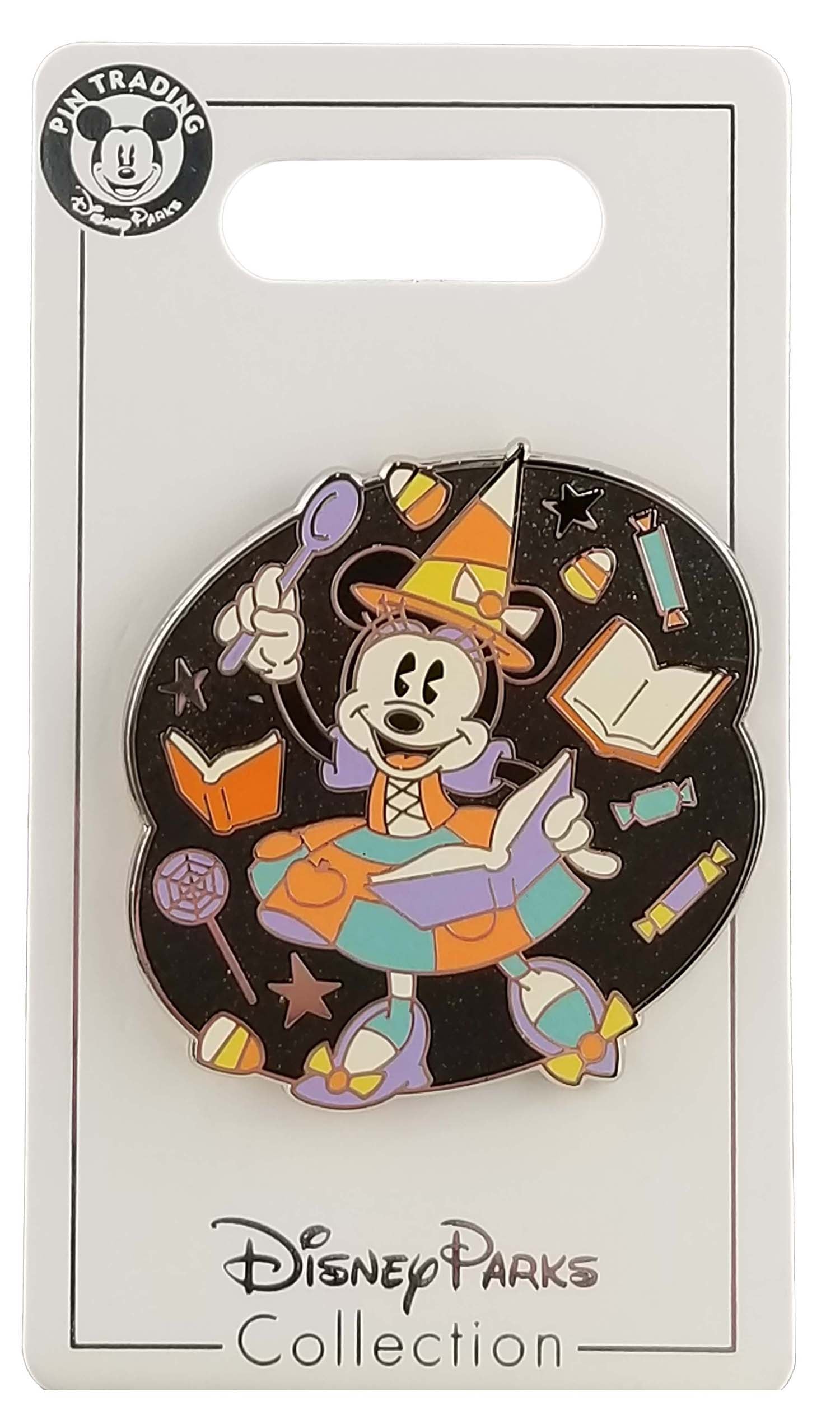 Disney Pin - Happy Halloween 2020 - Minnie Mouse - Witch