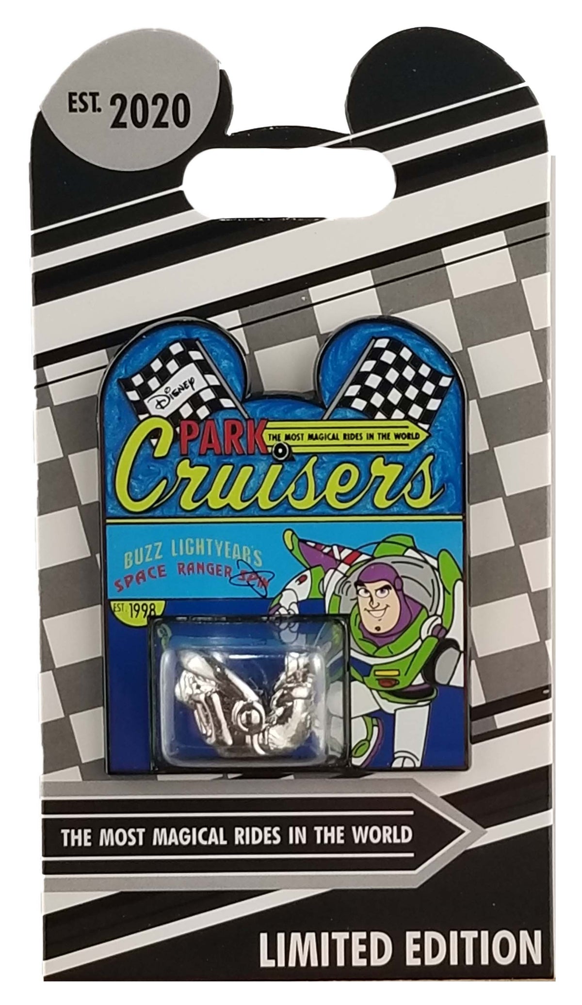Disney Pin - Park Cruisers - Buzz Lightyear's Space Ranger Spin - front view