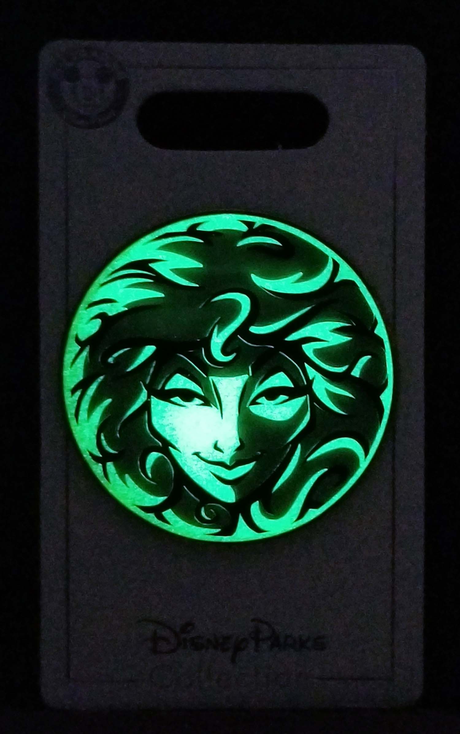 Disney Pin - The Haunted Mansion - Madame Leota - Round, view 2