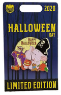 Disney Pin - Halloween Day 2020 - Heffalump Tigger and Roo - front view