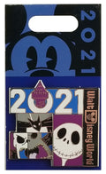 Disney Pin - WDW 2021 Dated - Nightmare Before Christmas - Jack Skellington