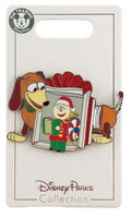 Disney Pin - Merry Christmas Holiday 2020 - Pixar - Toy Story - Slinky Dog and Tinny