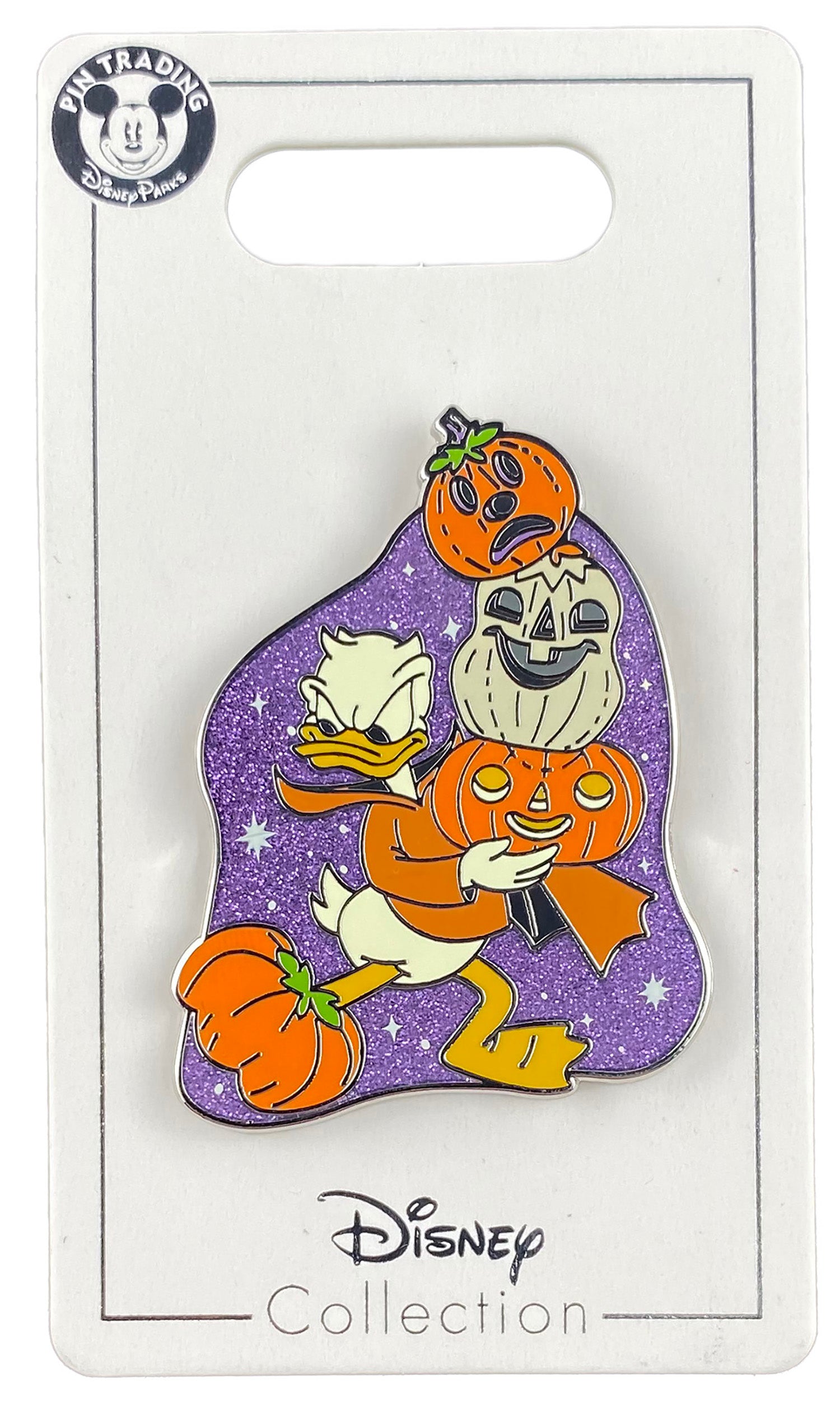 Disney Pin - Halloween 2021 - Donald Duck - With Pumpkins