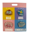 Disney Pin - Disney Princess I'm Such a... Flair - 4-Pin Set - front view