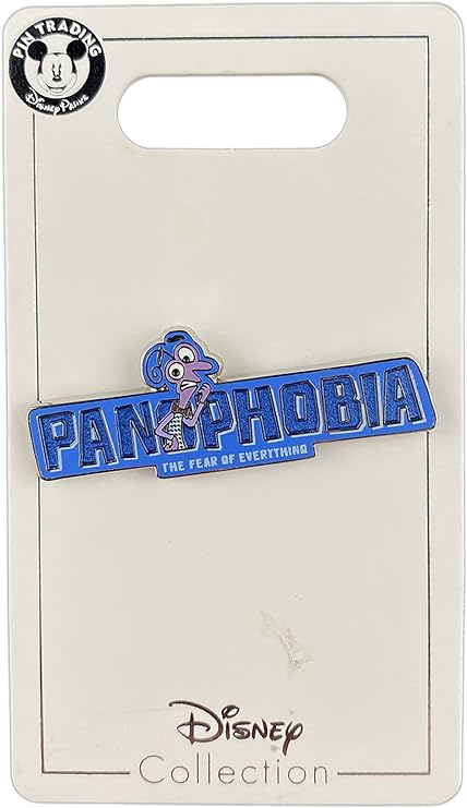 Disney Pin - Inside Out - Fear - Panophobia - front view