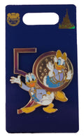 Disney Pin - Walt Disney World - 50th Anniversary - Daisy and Donald Duck