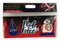 Disney Pin - Booster Set - Star Wars Feel the Force - 3-Pin Set - front view