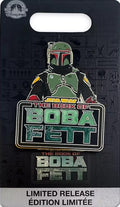 Disney Pin - Star Wars - The Book of Boba Fett - Logo - front view