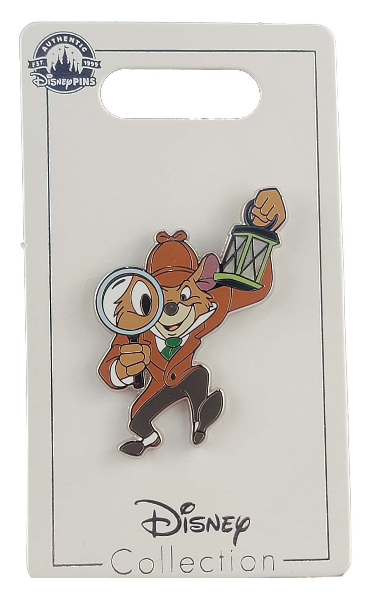 Disney Pin - The Great Mouse Detective - Basil of Baker Street - front view