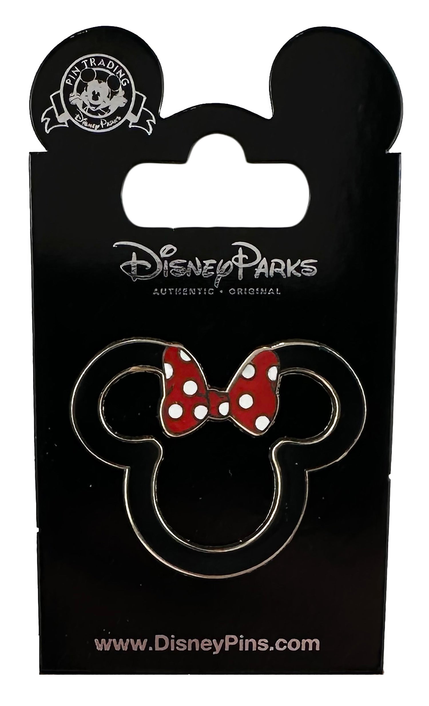 Disney Pin - Minnie Mouse Icon - Outline