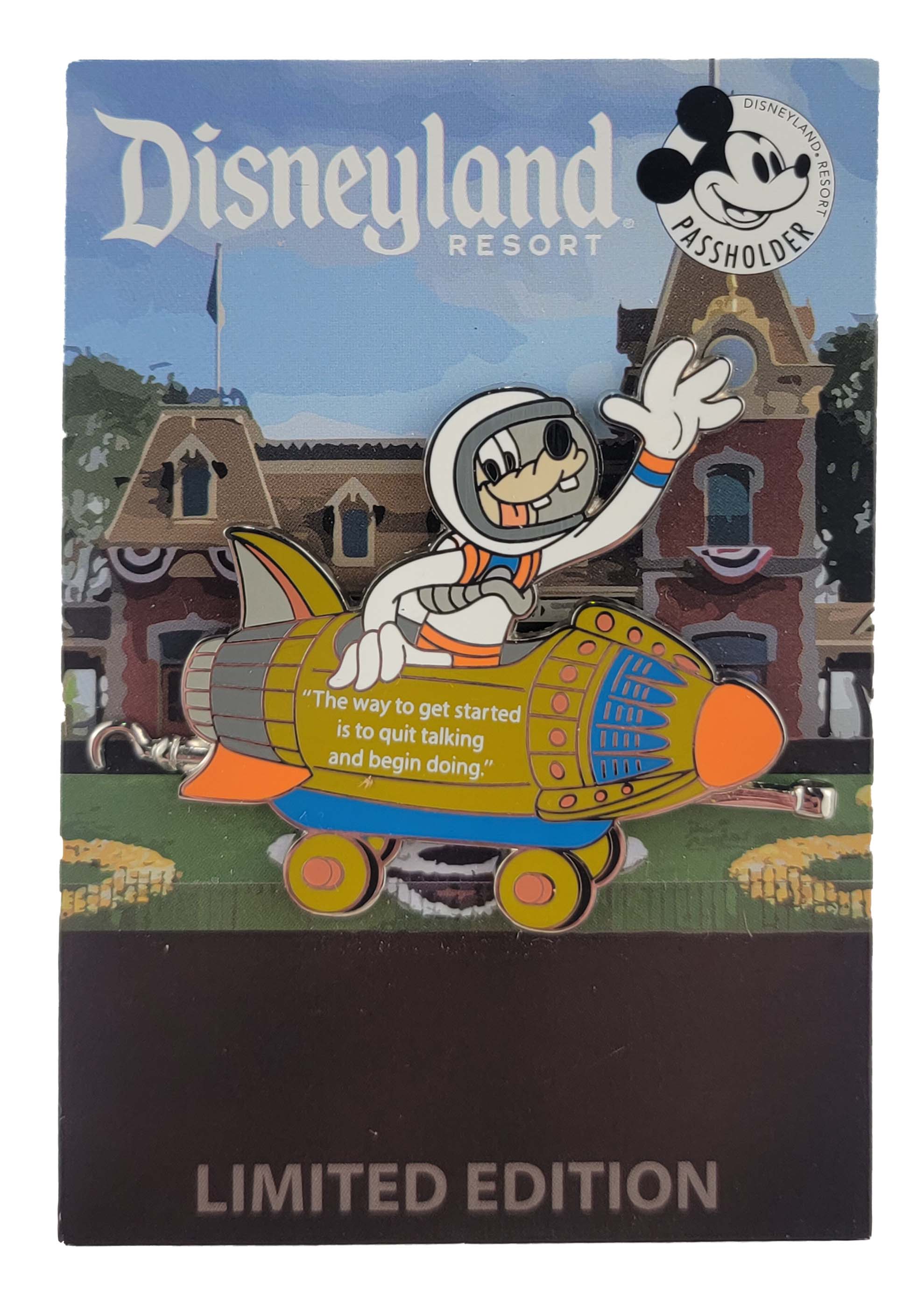 Disney Pin - Goofy - Space Train