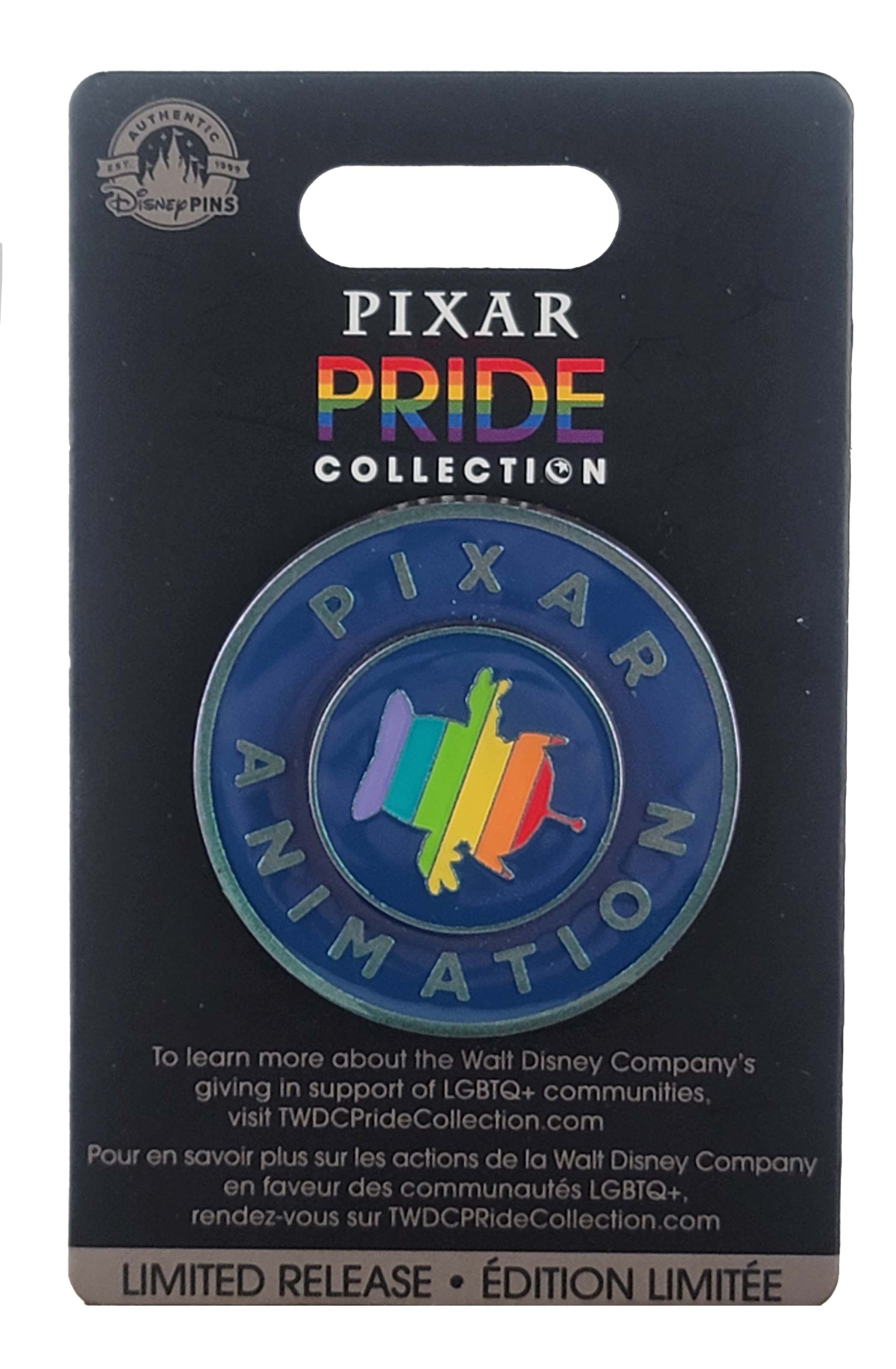Disney Pin - Rainbow Pride Collection - Pixar Animation - Toy Story - Little Green Men, view 2