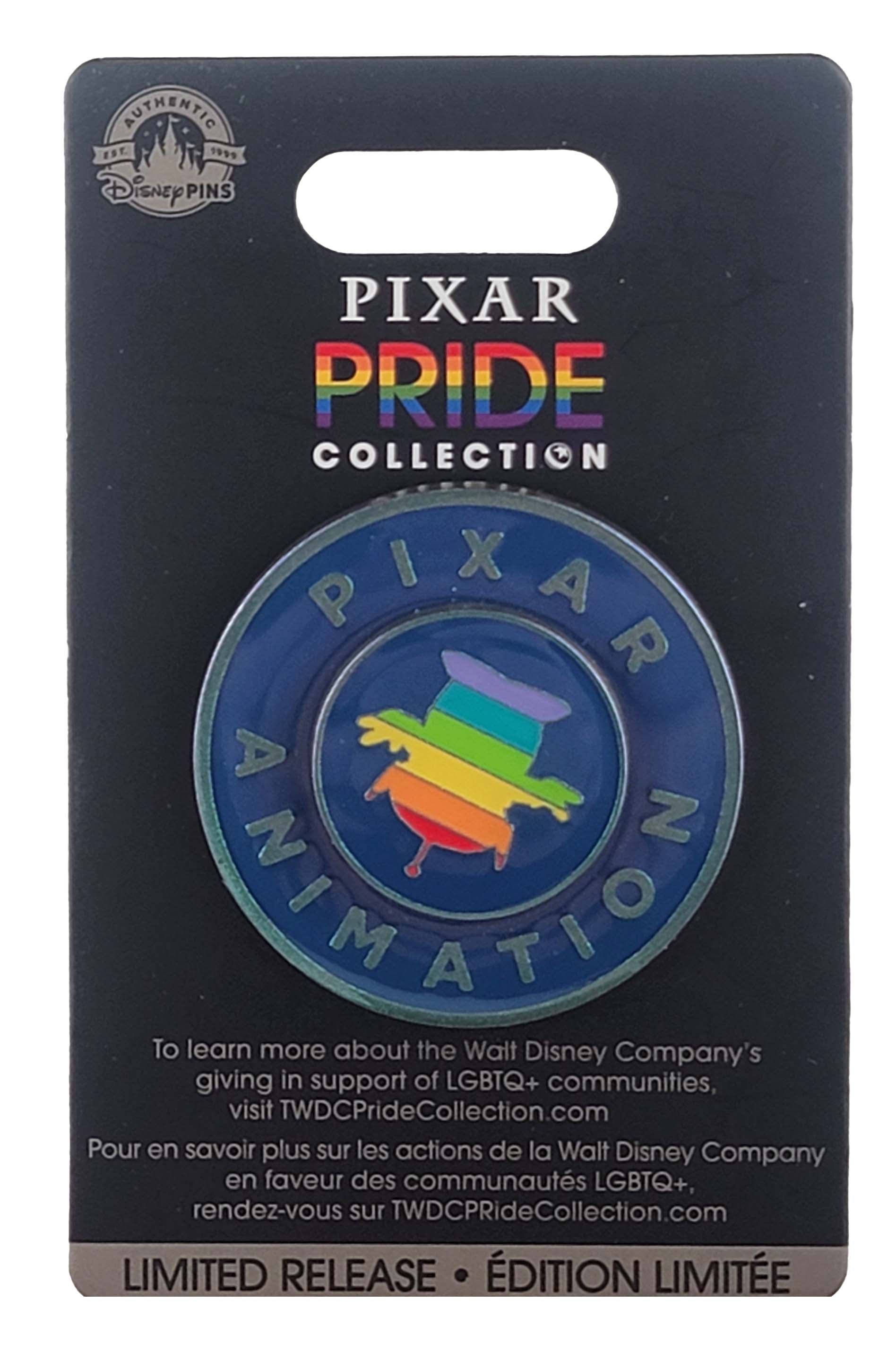 Disney Pin - Rainbow Pride Collection - Pixar Animation - Toy Story - Little Green Men, view 3