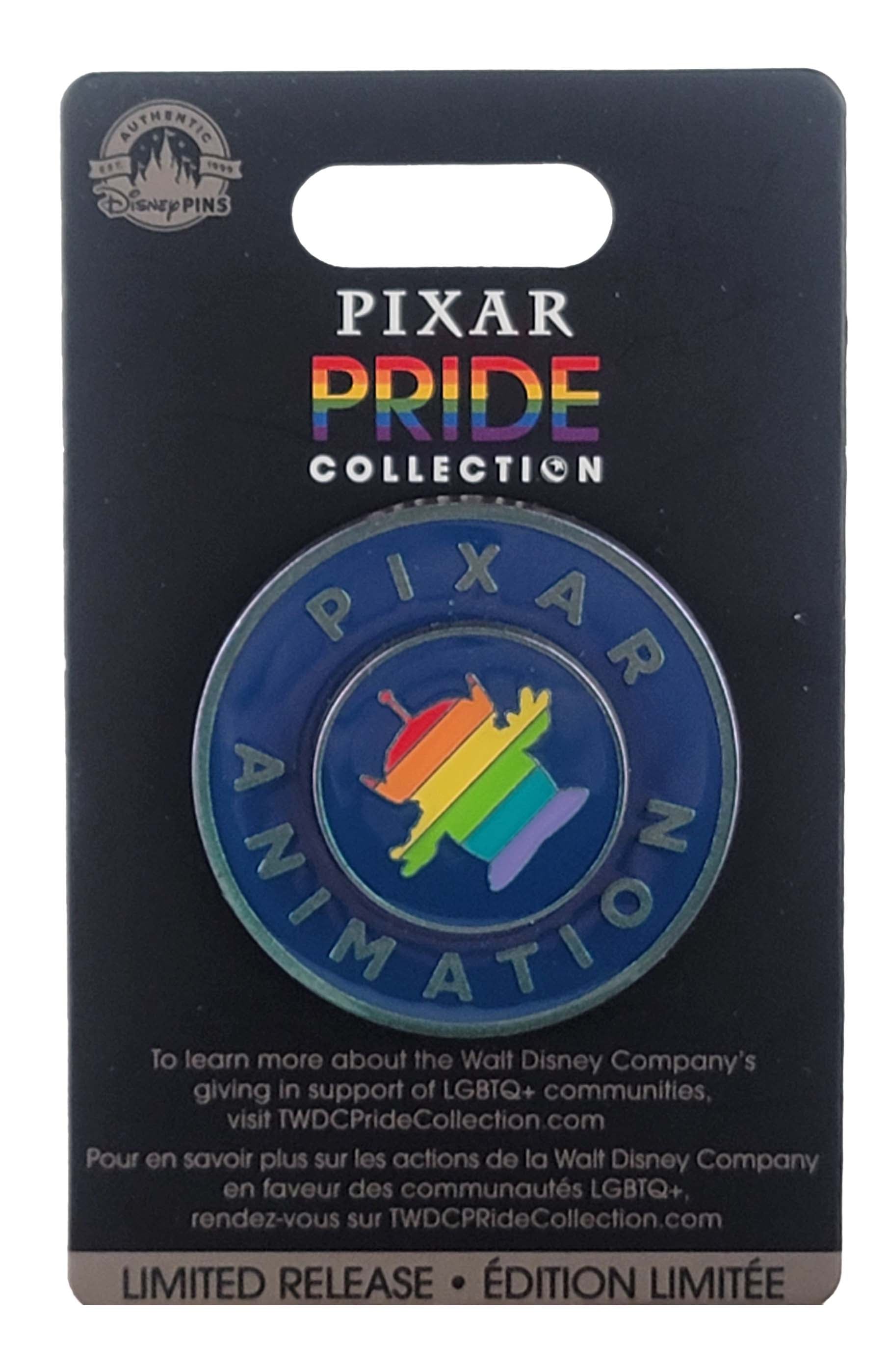 Disney Pin - Rainbow Pride Collection - Pixar Animation - Toy Story - Little Green Men, view 4