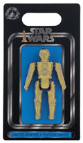 Disney Pin - Star Wars - Action Figure - C3PO