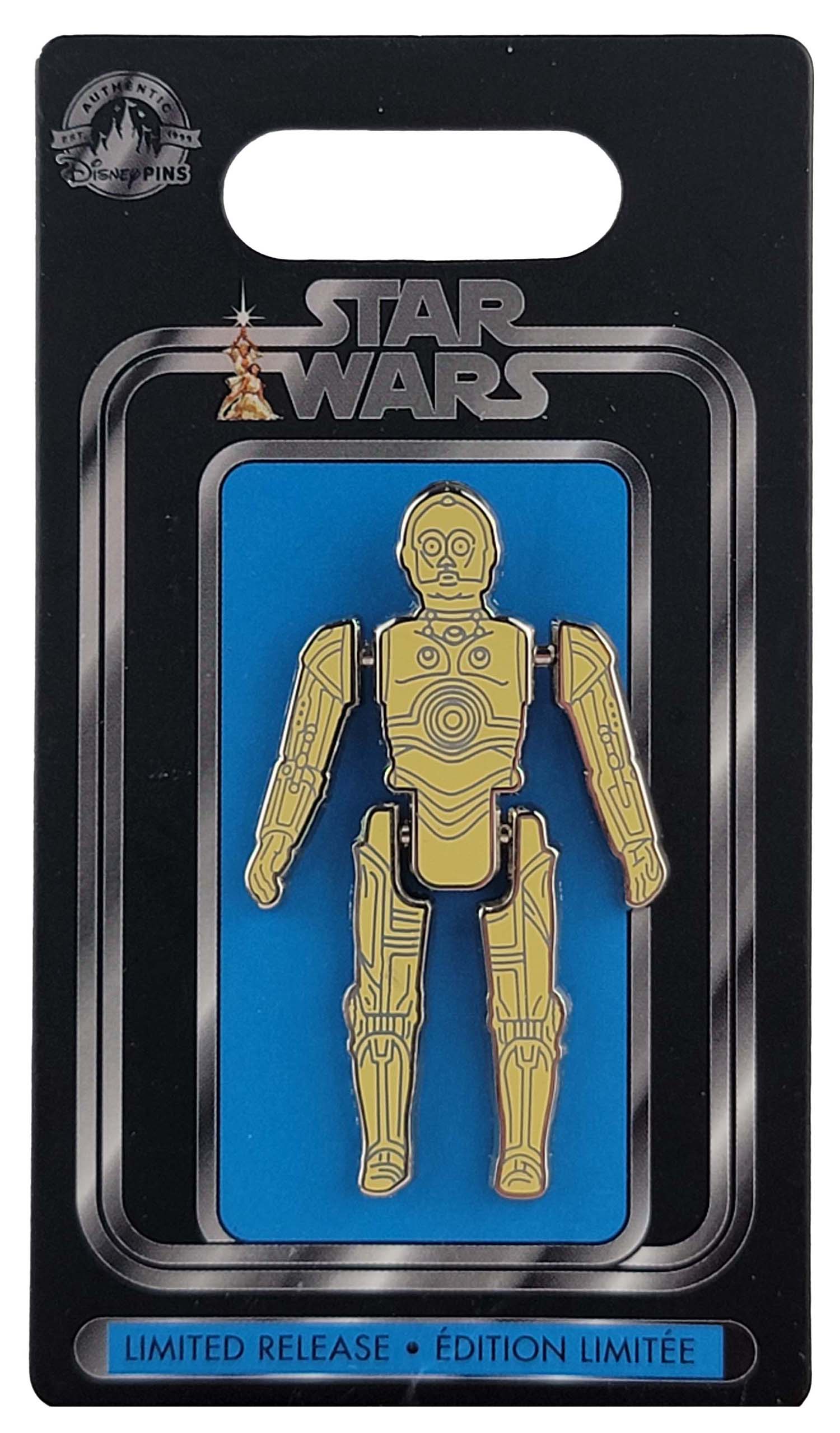Disney Pin - Star Wars - Action Figure - C3PO