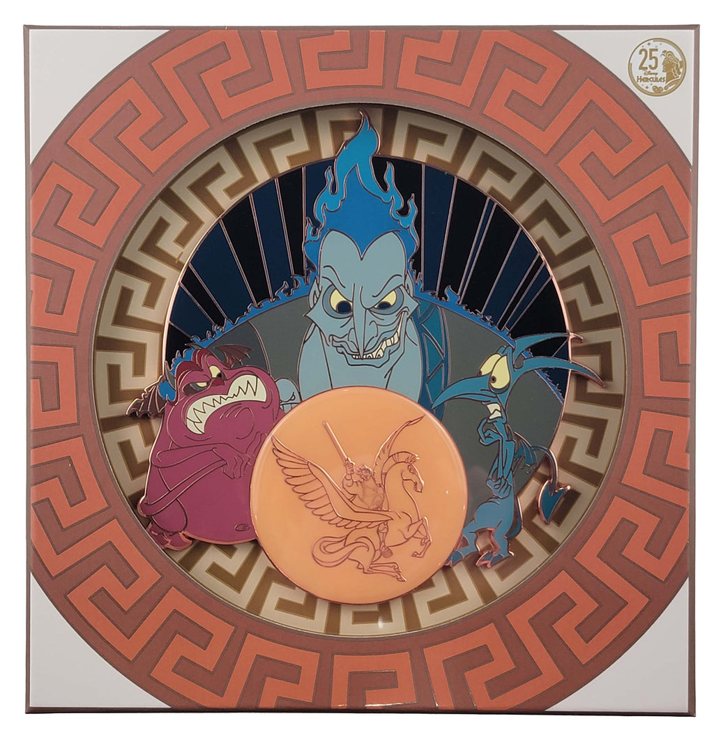 Disney Pin - Hercules 25th Anniversary - LE 2000 Jumbo Boxed Pin - alternate view 2