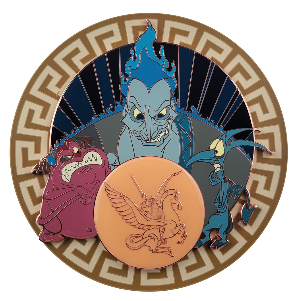 Disney Pin - Hercules 25th Anniversary - LE 2000 Jumbo Boxed Pin - front view