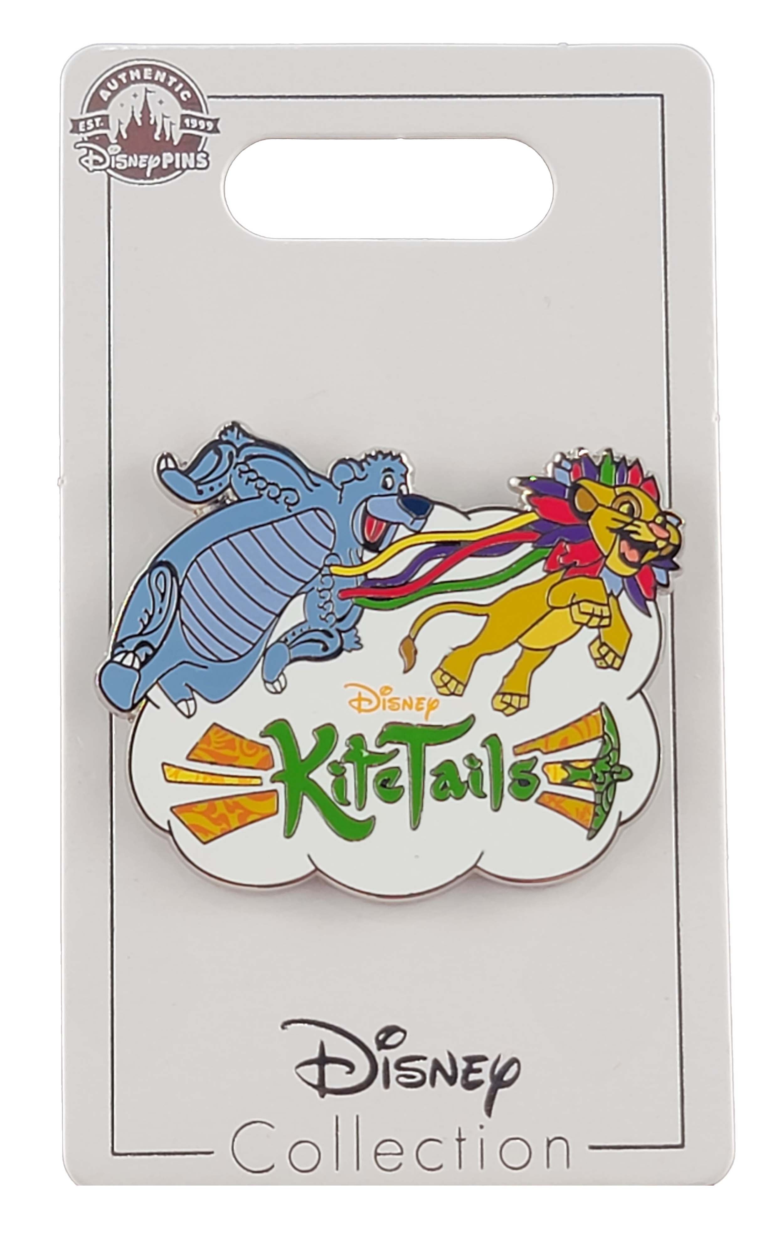 Disney Pin - Animal Kingdom - Kite Tails - Baloo and Simba