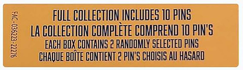 Disney Pin - Zootopia ZPD Mystery Box - 2 Random Pins - Sealed - package and series details