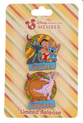 Disney Pin - Disney Vacation Club - Lilo and Stitch / Figment - 2-Pin Set