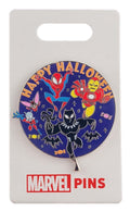 Disney Pin - Happy Halloween 2022 - Marvel Characters - Iron Man, Spider Man, Black