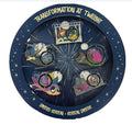 Disney Pin - Transformation at Twilight - LE 2000 Boxed 5-Pin Set - front view