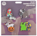 Disney Pin - Booster Set - Nightmare Before Christmas - 4-Pin Set - front view